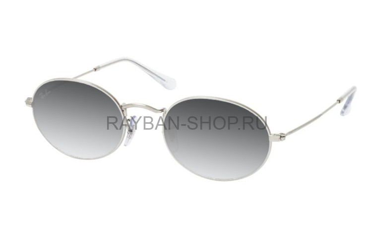 Очки Ray Ban Oval Flat Lenses RB3547N 003/32